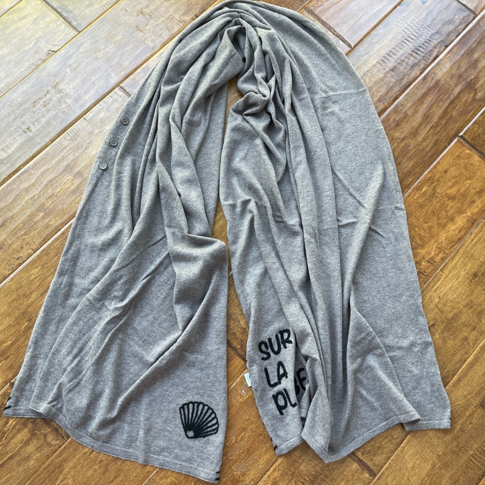 Lightweight Embroidered Wrap